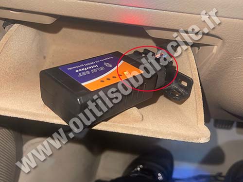 Buick Excelle - OBD port