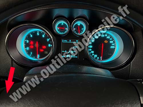 Changan CS35 - Driver's Dashboard 