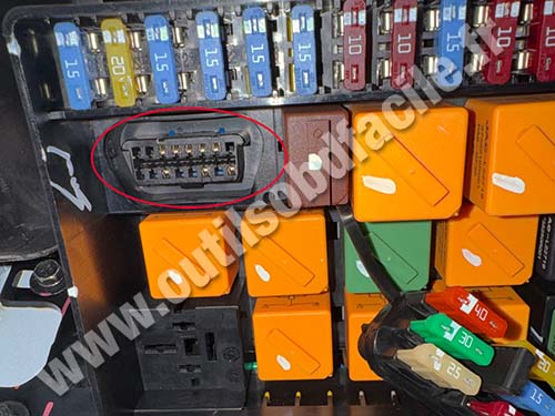 Jac Sunray - OBD Connector