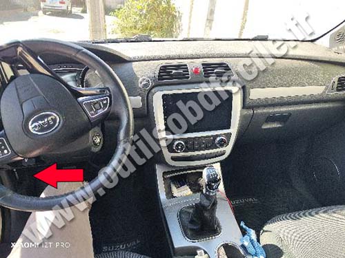 JAC T6 - Central dashboard