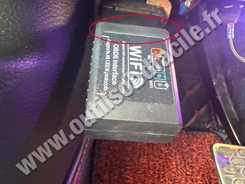 Jeep wrangler JL - OBD Connector