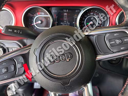 Jeep wrangler JL - Steering wheel