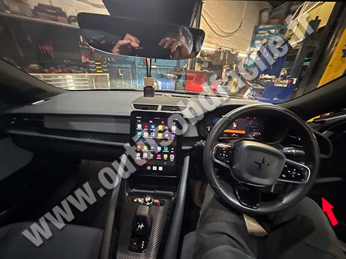 Polestar 2 RHD - Dashboard