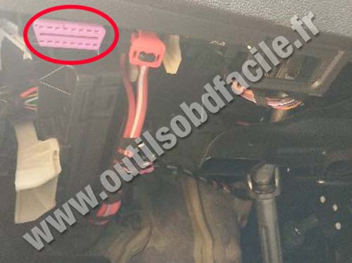 Volkswagen Gold VIII - OBD Port 