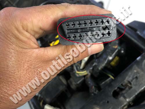 Yamaha XT 660 Z Ténéré - OBD Connector