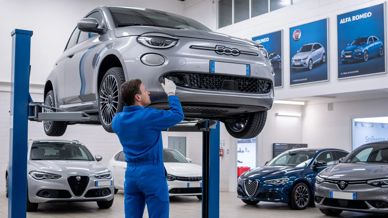 Ölwechselanzeige bei italienischen Fahrzeugen