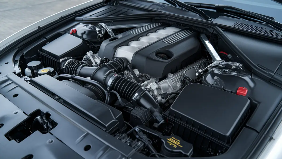 Die als Zubehör bezeichneten Motorteile