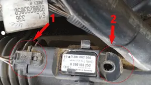 Ladedrucksensor Scenic