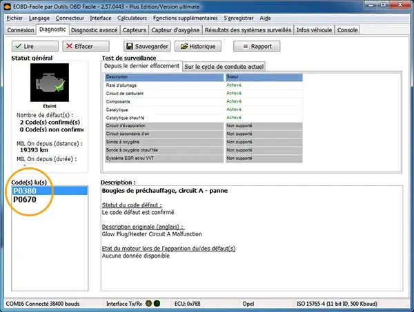 Fehlercode Glühkerze