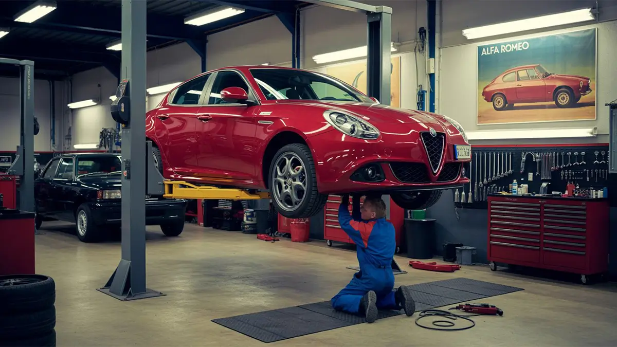 Ölwechselanzeige Alfa Romeo